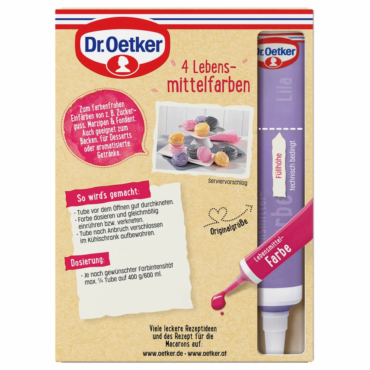Dr. Oetker 4 Lebensmittelfarben 8 Dr. Oetker 4 Lebensmittelfarben – Bild 7