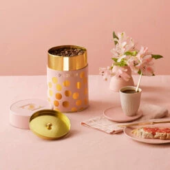 Dr. Oetker Aromadose "puder-gold" -Backen Verkaufsgeschäft 112204 1 A Kaffeedose puder 1500x1500 1280x1280