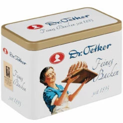 Dr. Oetker Vintage-Dose "Feines Backen"