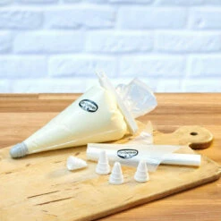 Dr. Oetker Einweg Spritzbeutel-Set Mit 4 Tüllen, 10 Stück -Backen Verkaufsgeschäft 132015 A Einweg Spritzbeutel Set 4 Tuellen Roeck 1500x1500 1280x1280