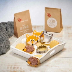 Dr. Oetker Ausstecher "Igel Und Fuchs" -Backen Verkaufsgeschäft 132017 AR Ausstecher Igel und Fuchs Set 1200x1200 1280x1280