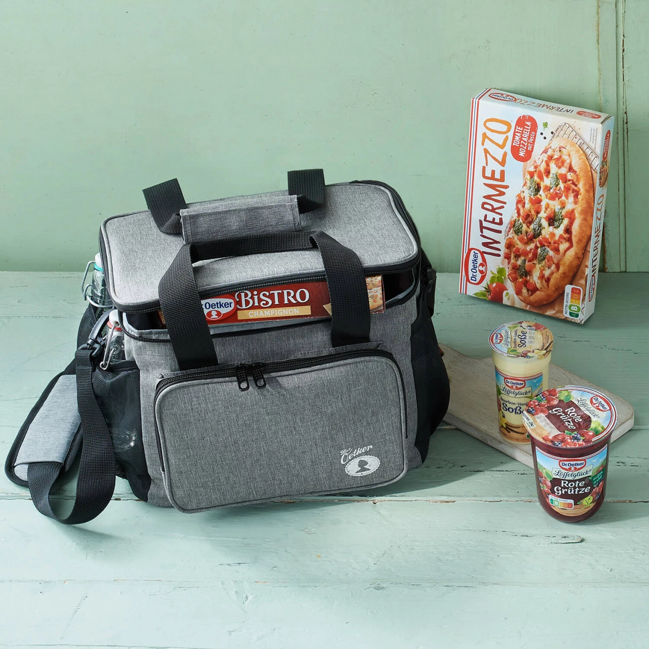 Dr. Oetker Kühltasche Anthrazit 3 Dr. Oetker Kühltasche Anthrazit