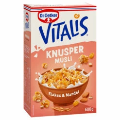 Dr. Oetker Vitalis Knuspermüsli Flakes+Mandeln
