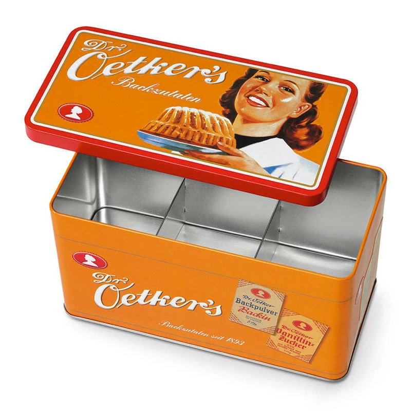 Dr. Oetker Gefüllte Aufbewahrungsdose ''Back Box'' 3 Dr. Oetker Gefüllte Aufbewahrungsdose ''Back Box''