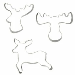 Dr. Oetker Ausstecher Hirsch Und Elch, 3-teilig