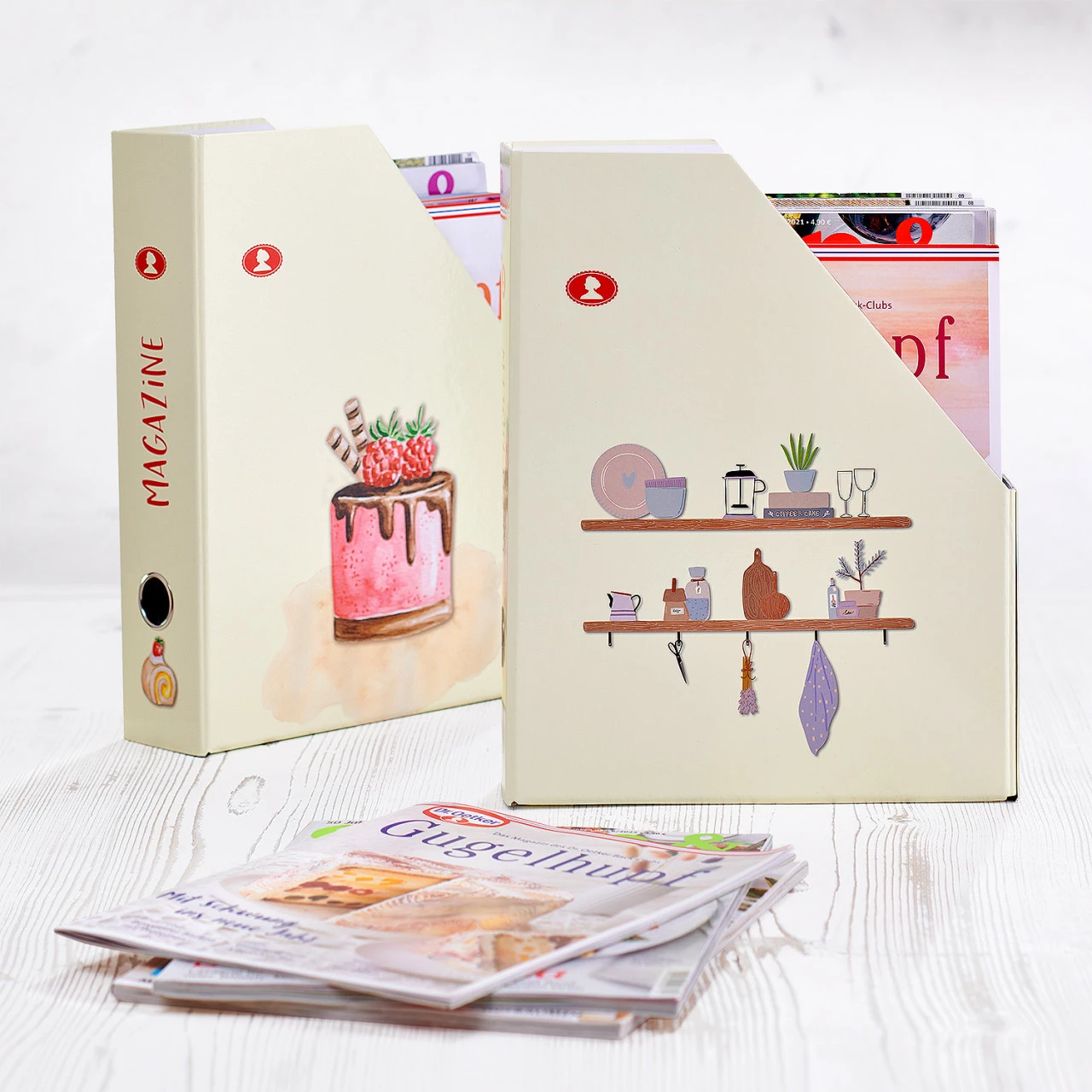 Dr. Oetker Zeitschriftensammler "Aquarell" 3 Dr. Oetker Zeitschriftensammler "Aquarell"