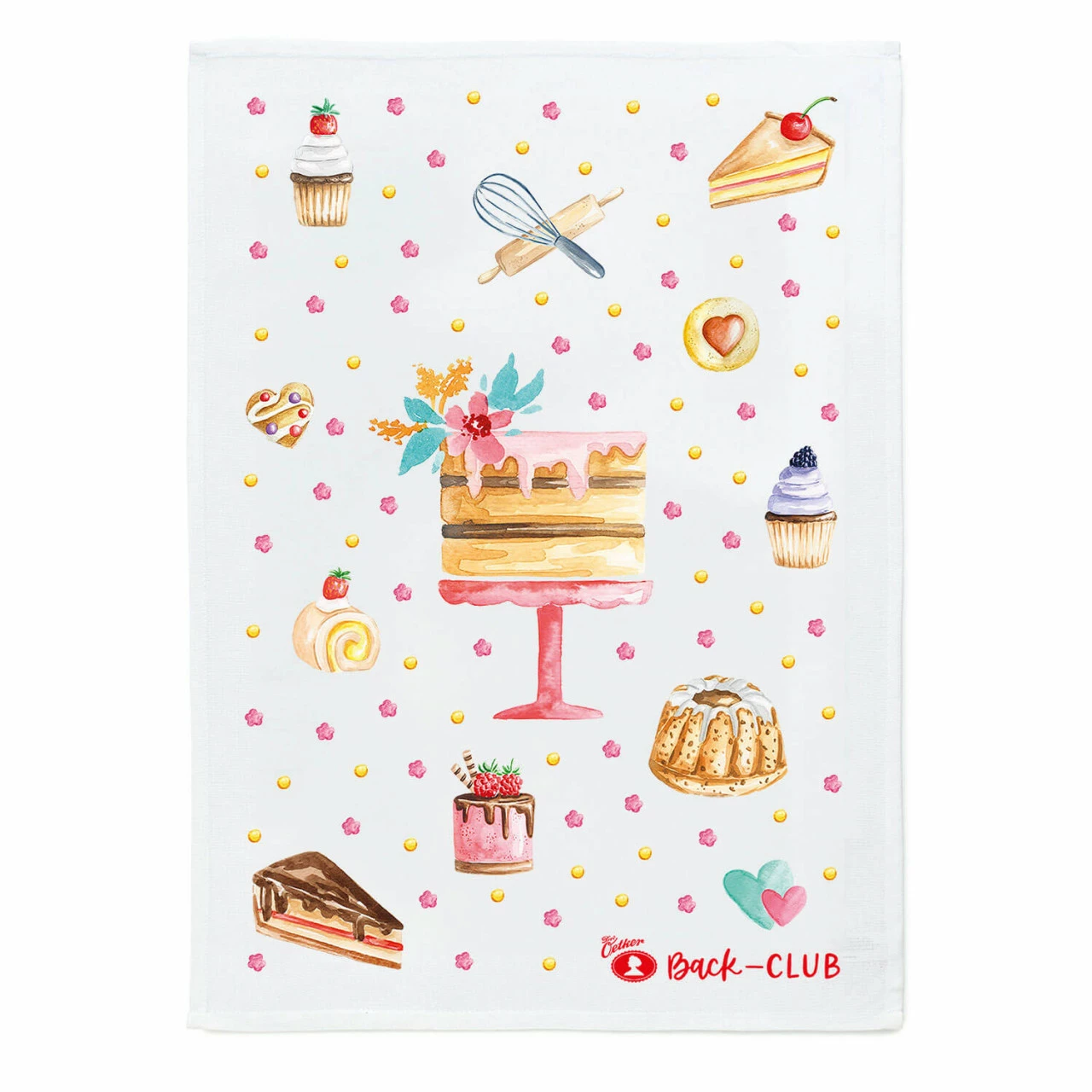 Dr. Oetker Geschirrtuch "Aquarell" 4 Dr. Oetker Geschirrtuch "Aquarell" – Bild 2