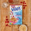 Dr. Oetker Vitalis Weniger Süß Knusper Himbeer -Backen Verkaufsgeschäft A 1 01 662700 Vitalis Weniger suess Knusper Himbeere 1500x1500 jpg 1280x1280