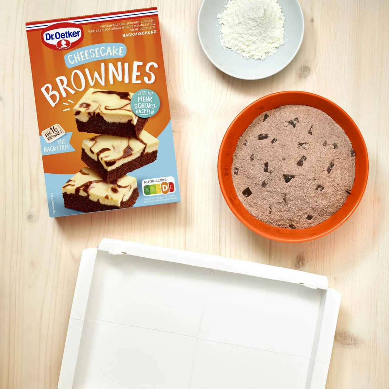 Dr. Oetker Cheesecake Brownies 4 Dr. Oetker Cheesecake Brownies – Bild 2