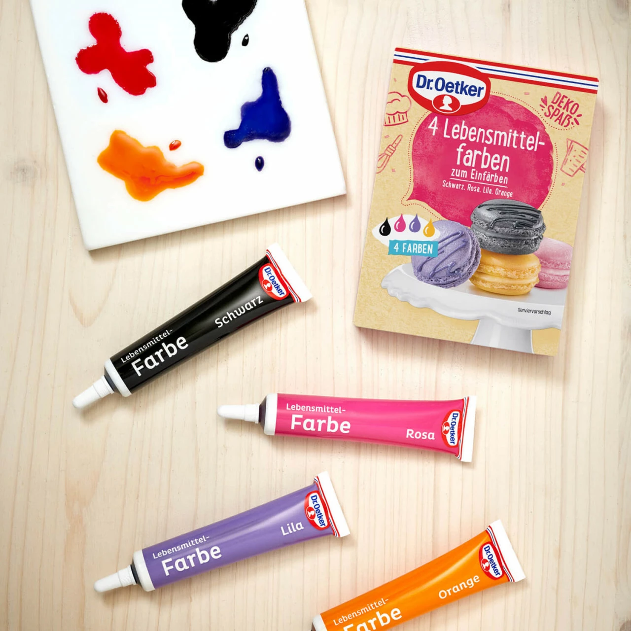 Dr. Oetker 4 Lebensmittelfarben 4 Dr. Oetker 4 Lebensmittelfarben – Bild 3