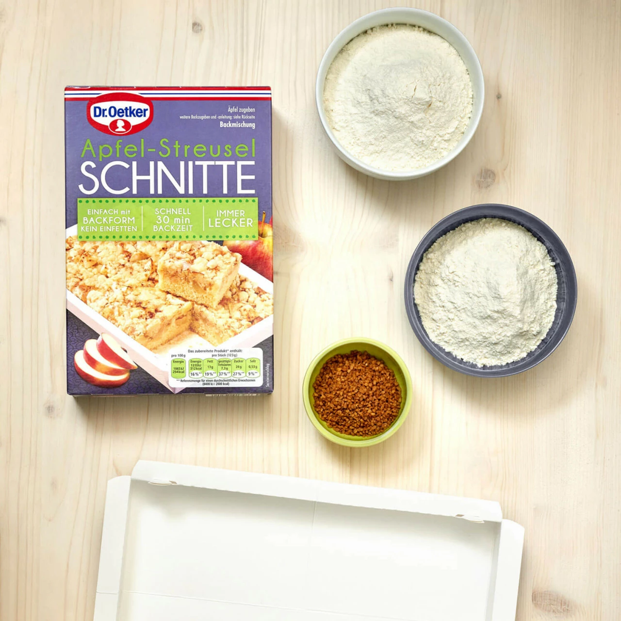 Dr. Oetker Apfel-Streusel Schnitte 4 Dr. Oetker Apfel-Streusel Schnitte – Bild 2