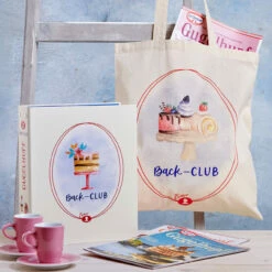 Dr. Oetker Back-Club Ordner "Aquarell" -Backen Verkaufsgeschäft Back Club Ordner Tasche Stimmungsbild 1500x1500px 1280x1280