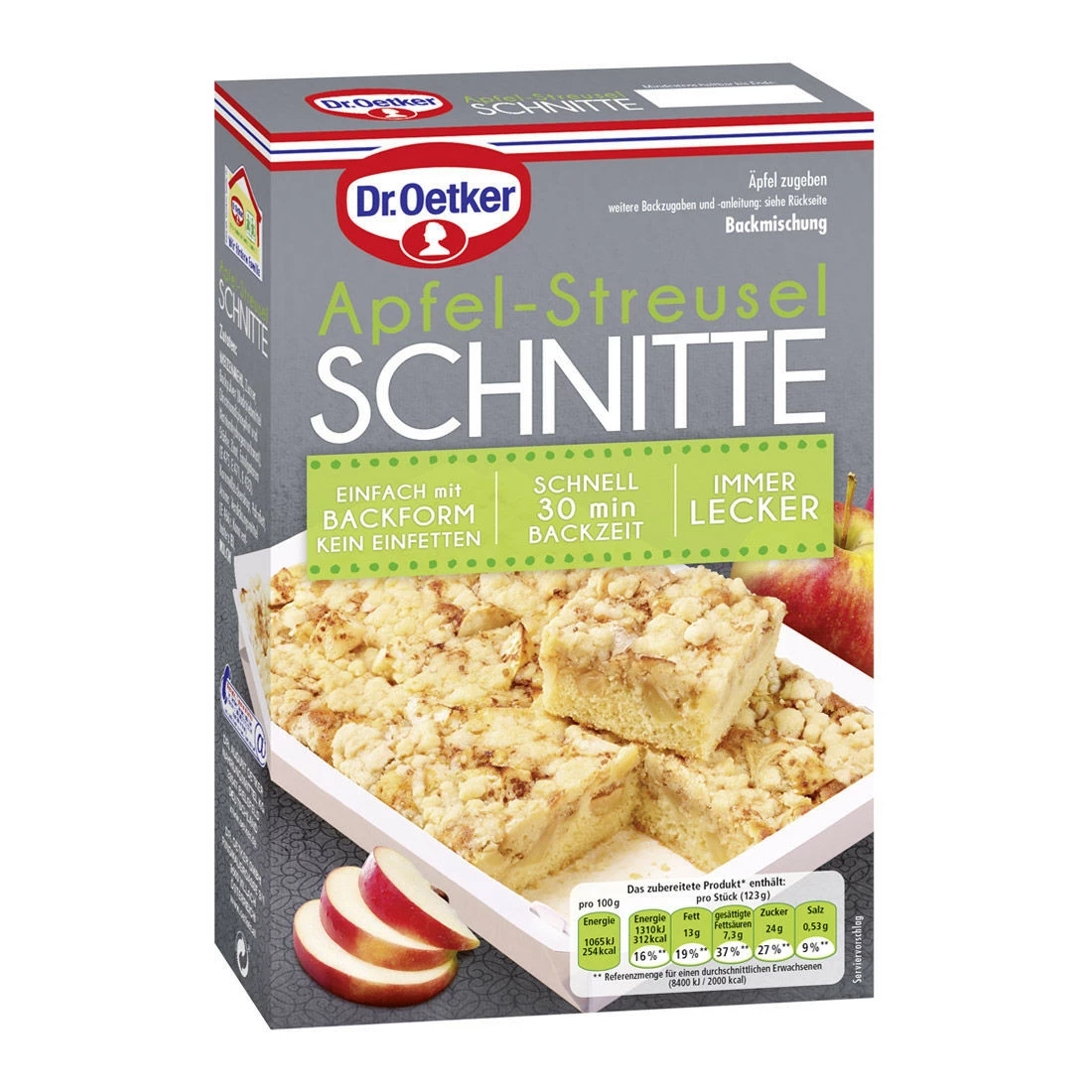 Dr. Oetker Apfel-Streusel Schnitte 5 Dr. Oetker Apfel-Streusel Schnitte – Bild 3