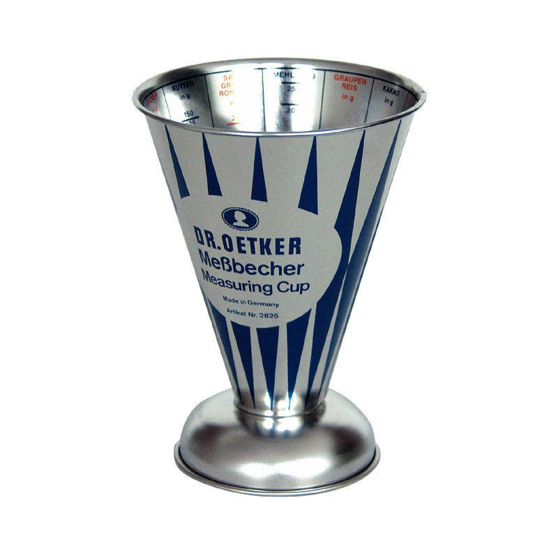 Dr. Oetker Historischer Messbecher Aus Weißblech, 0,5 L 6 Dr. Oetker Historischer Messbecher Aus Weißblech, 0,5 L – Bild 4
