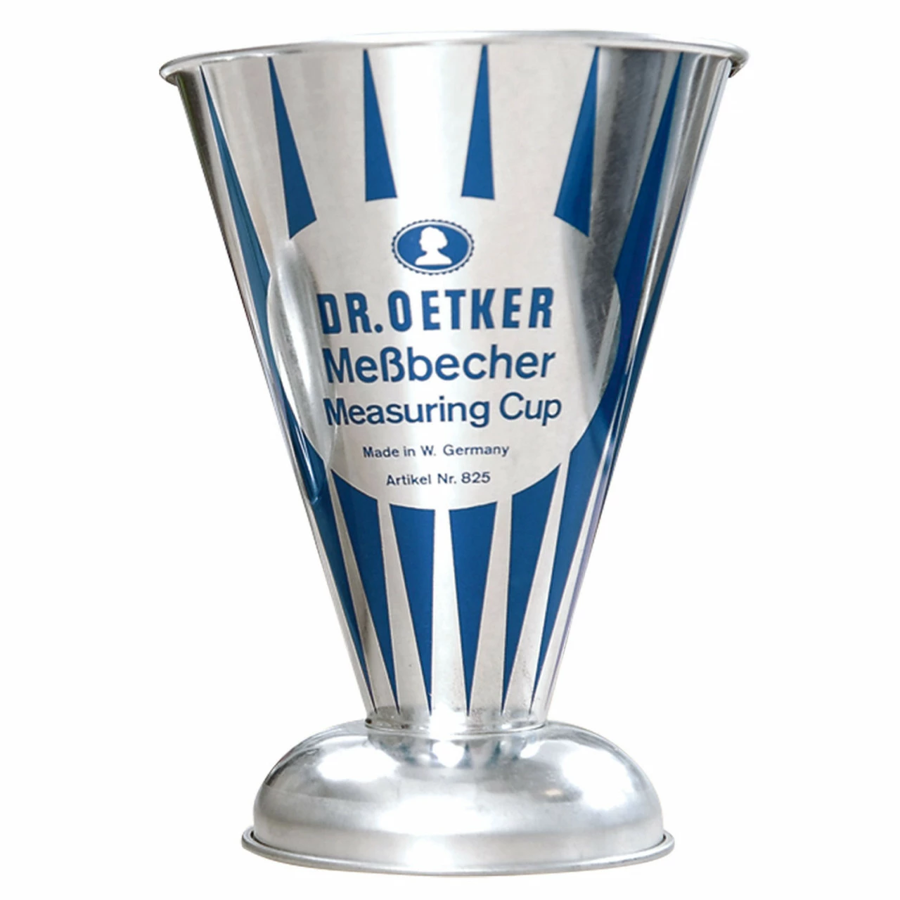 Dr. Oetker Historischer Messbecher Aus Weißblech, 0,5 L 3 Dr. Oetker Historischer Messbecher Aus Weißblech, 0,5 L