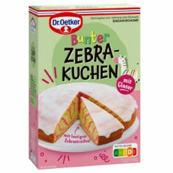 Dr. Oetker Bunter Zebrakuchen -Backen Verkaufsgeschäft F 1 01 801300 BunterZebrakuchen 1500x1500 jpg 1280x1280