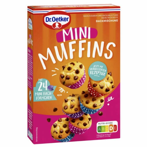 Dr. Oetker Mini Muffins -Backen Verkaufsgeschäft F 1 01 824200 Mini Muffins 1500x1500 1280x1280
