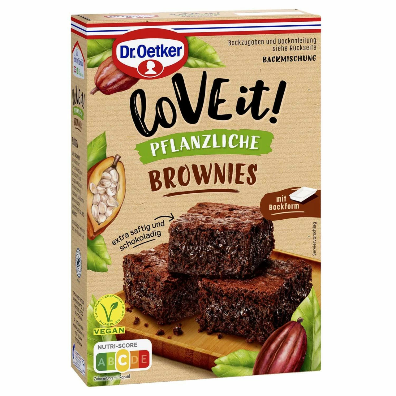 Dr. Oetker LoVE It! Pflanzliche Brownies 5 Dr. Oetker LoVE It! Pflanzliche Brownies – Bild 3