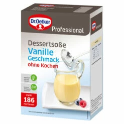 Dr. Oetker Dessertsoße Vanille-Geschmack Ohne Kochen
