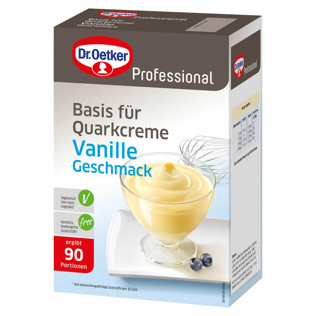 Dr. Oetker Basis Für Quarkcreme Vanille-Geschmack 4 Dr. Oetker Basis Für Quarkcreme Vanille-Geschmack – Bild 2