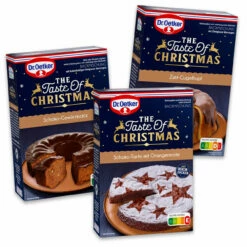 Dr. Oetker Probier-Set "Weihnachtskuchen"